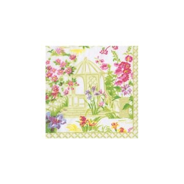 Caspari Wedding Gazebo Luncheon Napkins, Set of 20