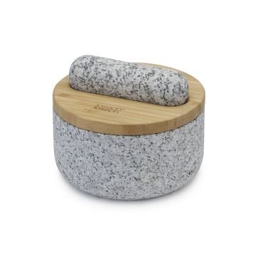 Joseph Joseph Dash Pestle & Mortar with Bamboo Lid
