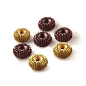 Silikomart 3D Choco Crown Mould, 11 Cavities