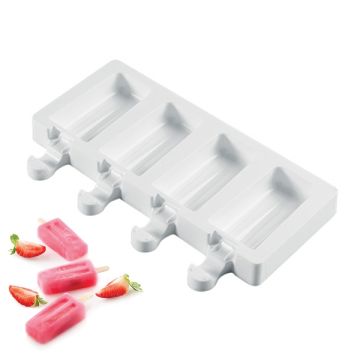 Silikomart Mini Vintage Ice Cream Mould, 4 Cavities