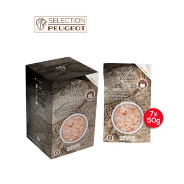 Peugeot Bolivian Pink Rock Salt, 7 Sachets