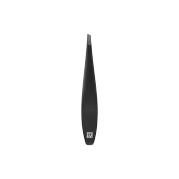 ZWILLING Premium Slanted Tweezers, Matte Black