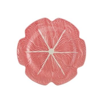 Bordallo Pinheiro Pink Cabbage Dinner Plate