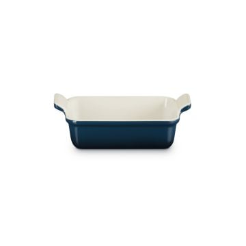 Le Creuset Stoneware Heritage Rectangular Dish Nuit, 19cm