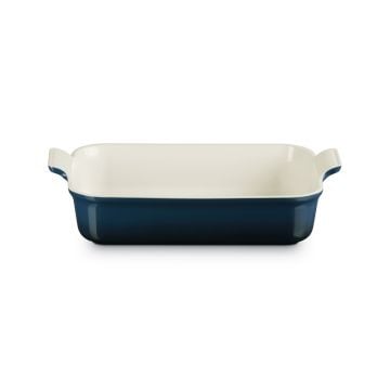 Le Creuset Stoneware Heritage Rectangular Dish Nuit, 32cm