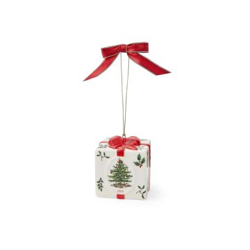 Spode Christmas Tree Gift Box Ornament