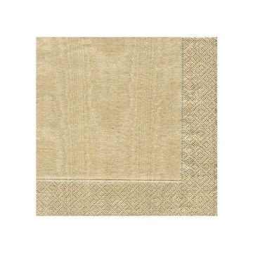 Caspari Moiré Gold Dinner Napkins, Set of 20