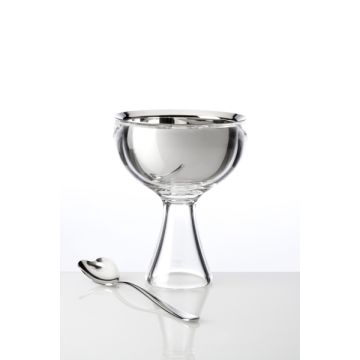 Alessi Big Love Ice Cream Bowl with Spoon, 250 ml