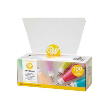 Wilton Disposable Decorating Bags 30.4 cm, Set of 100