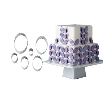Wilton Oval Fondant Double Cut-Outs Set