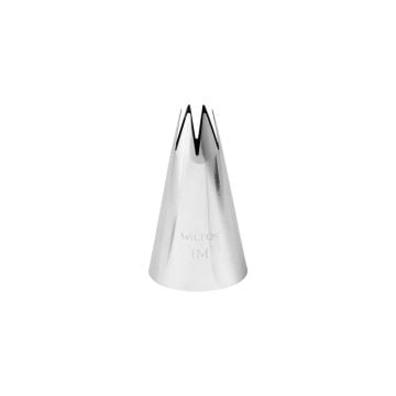 Wilton Open Star Tip # 1M, Carded