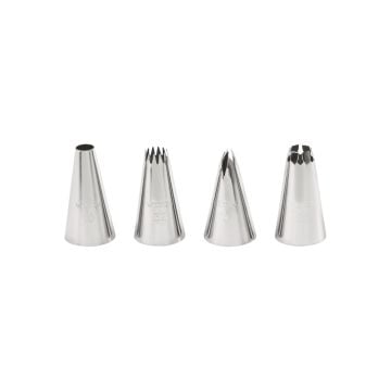 Wilton Borders Tip, 4-piece Set