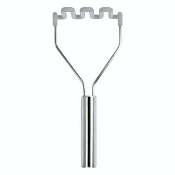 Tovolo Potato Masher, Silicone Head, Oyster Gray, 10cm 