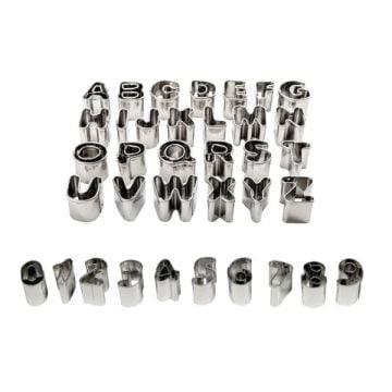 PME Alphabet & Number Cutter Set