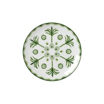 William Edwards Sultan's Garden Green Salad Plates, Set of 6