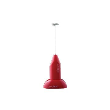 aerolatte Milk Frother with Stand-Red