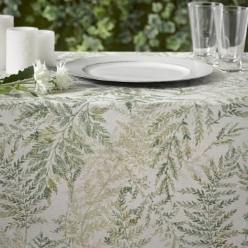 Atenas Helechos Stain Repellent Rectangular Tablecloth