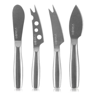 Boska Pro Copenhagen Mini Cheese Knives, Stainless Steel, Set of 4