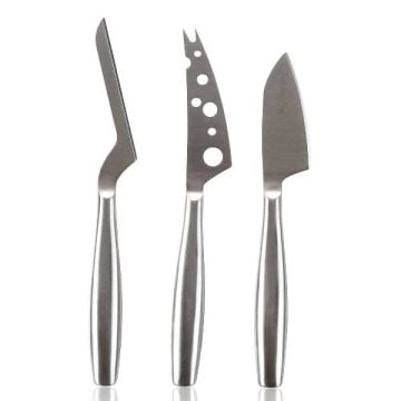 Boska Pro Copenhagen Cheese Knives, Stainless Steel, Set of 3