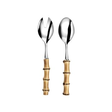 Capdeco Bamboo Salad Servers, Set of 2