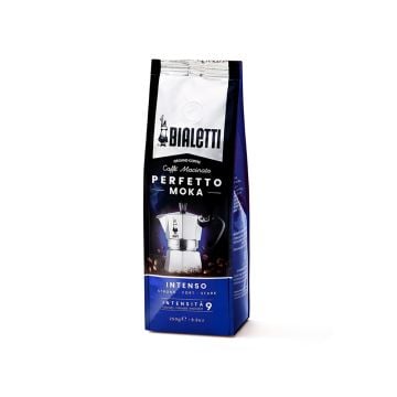 Bialetti Perfetto Moka Ground Coffee 250g, Intenso