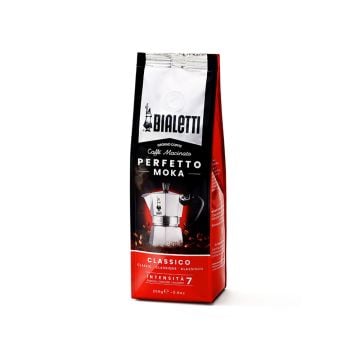 Bialetti Perfetto Moka Ground Coffee 250g, Classico