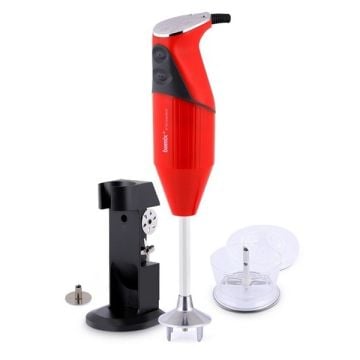 Bamix M180 DeLuxe Hand Blender, Red