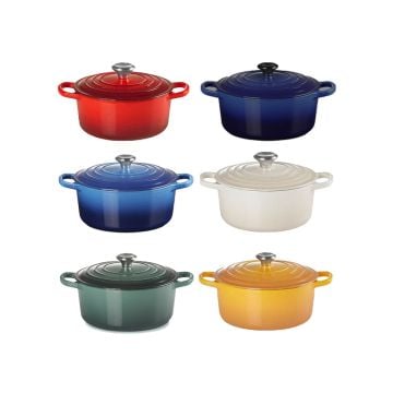 Le Creuset Cast Iron Round Casserole, 22cm