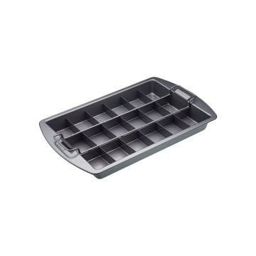 Chicago Metallic Slice Solutions Brownie Pan