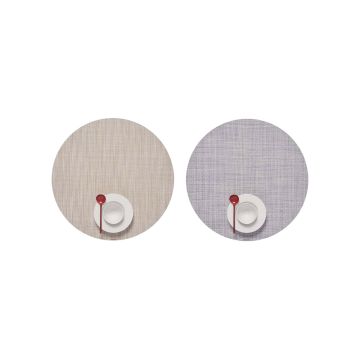Chilewich Mini Basketweave Round Placemat