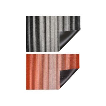 Chilewich Domino Stripe Shag Utility Mat
