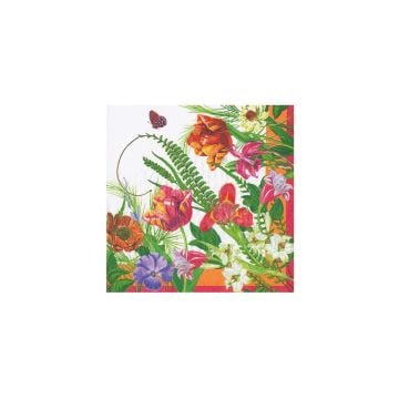 Caspari La Dolce Vita Cocktail Napkins, Set of 20
