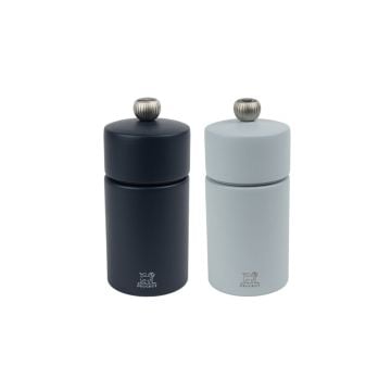 Peugeot Cosy Duo Salt & Pepper Mill Set, Midnight & Azure Blue