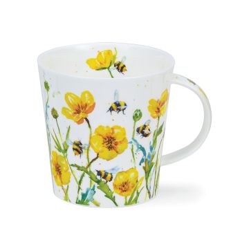 Dunoon Cairngorm Mug, Busy Bees Buttercup