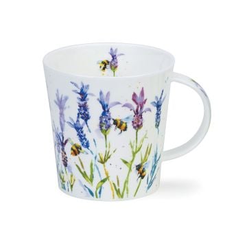 Dunoon Cairngorm Mug, Busy Bees Lavender