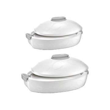 Enjoy Gourmet Tuttocaldo Thermal Server, White