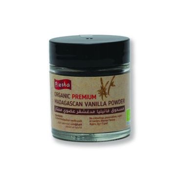 Fiesta Organic Premium Madagascan Vanilla Powder