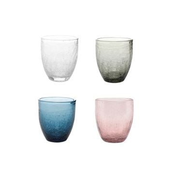Fine2Dine Crackle Glass
