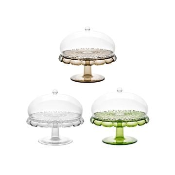 Guzzini Vanity Cake Stand with Dome 