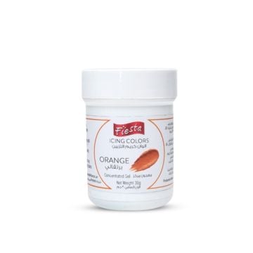 Fiesta Orange Icing Color