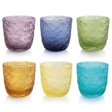 IVV Tricot 6 Piece Assorted Water Tumbler Set