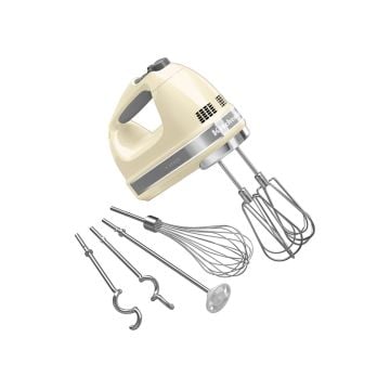 KitchenAid 9-Speed Hand Mixer, Almond Cream