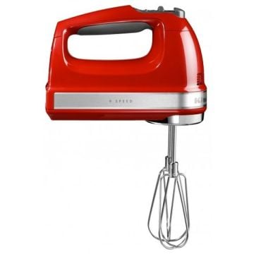 KitchenAid 9-Speed Hand Mixer, Empire Red