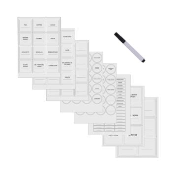 Kilner Pantry Labels & Pen Set