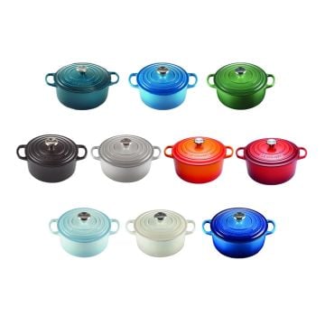 Le Creuset Cast Iron Round Casserole, 20cm