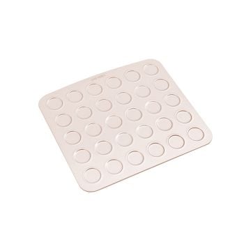 CHEFMADE Non-Stick Macaron and Cookie Sheet, 30 Cavities