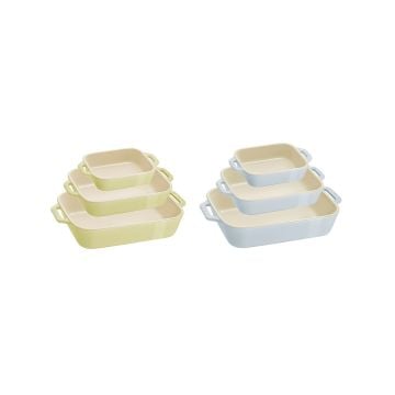 Staub Ceramic Rectangular Oven Dishes, Set of 3