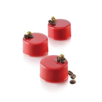 Silikomart Classic Cylinders Mold, 8 Cavities