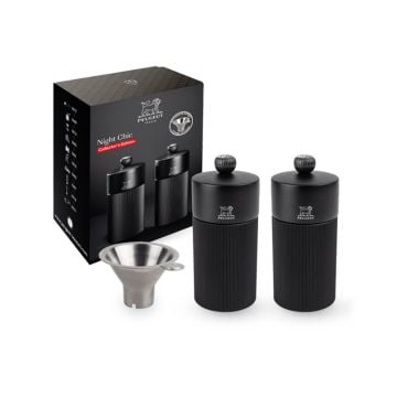 Peugeot Night Chic Line Pepper and Salt Mills Gift Set
