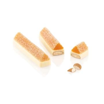 Silikomart Chocado Tronco Chocolate Snack Bar Kit, 8 Cavities
